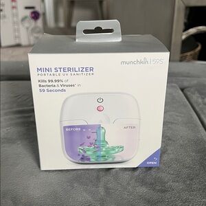 Munchkin 59S Mini Sterilizer - brand new in box!
